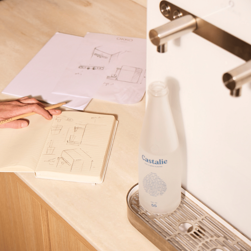 Details of the spouts