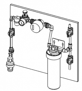 Filter für castalie-Wasserspender