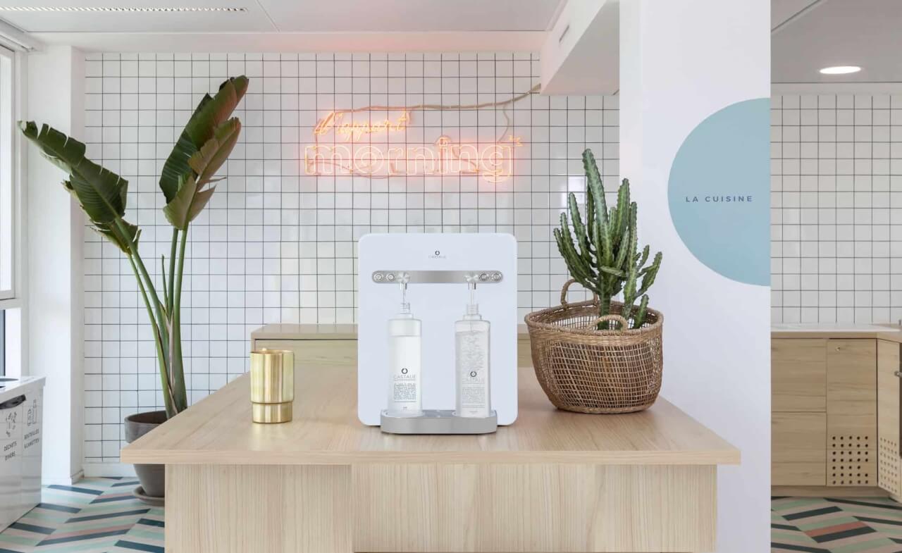 What is an eco-designed fountain?