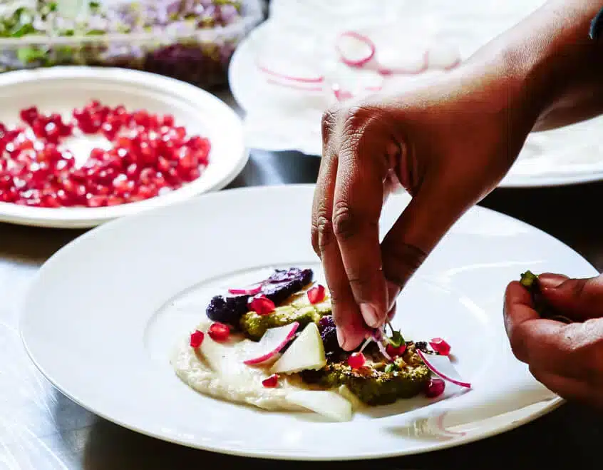 corporate social responsibility - eco-friendly catering company