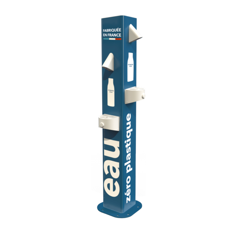 Wallie standing fountain