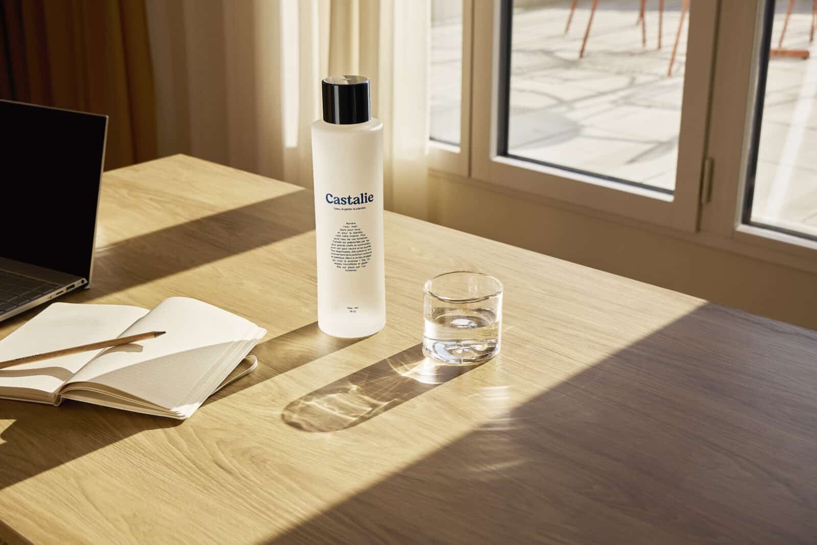 Castalie microfiltered water Castalie