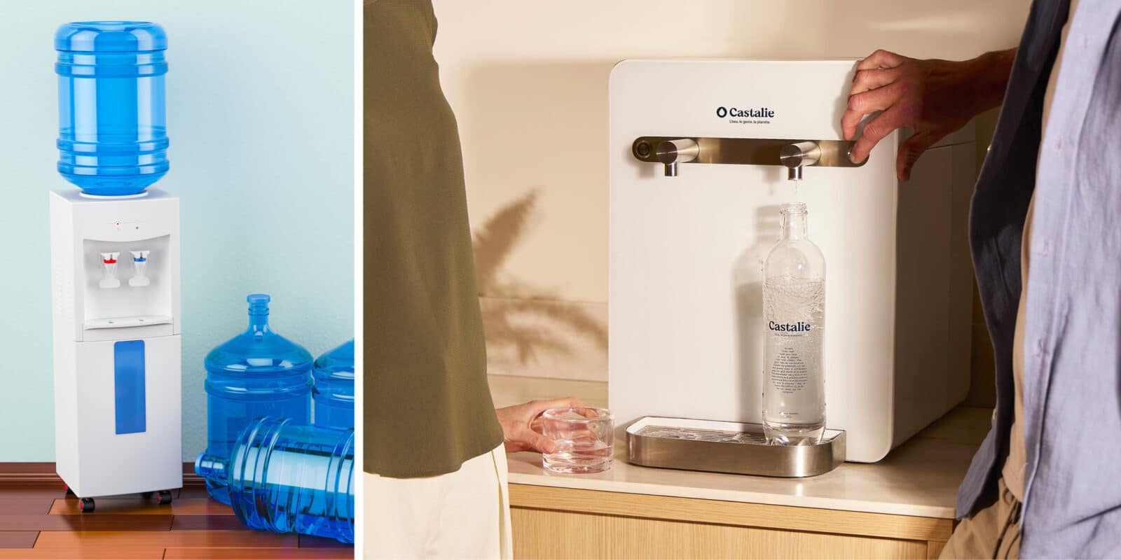 Water fountain without bottle 