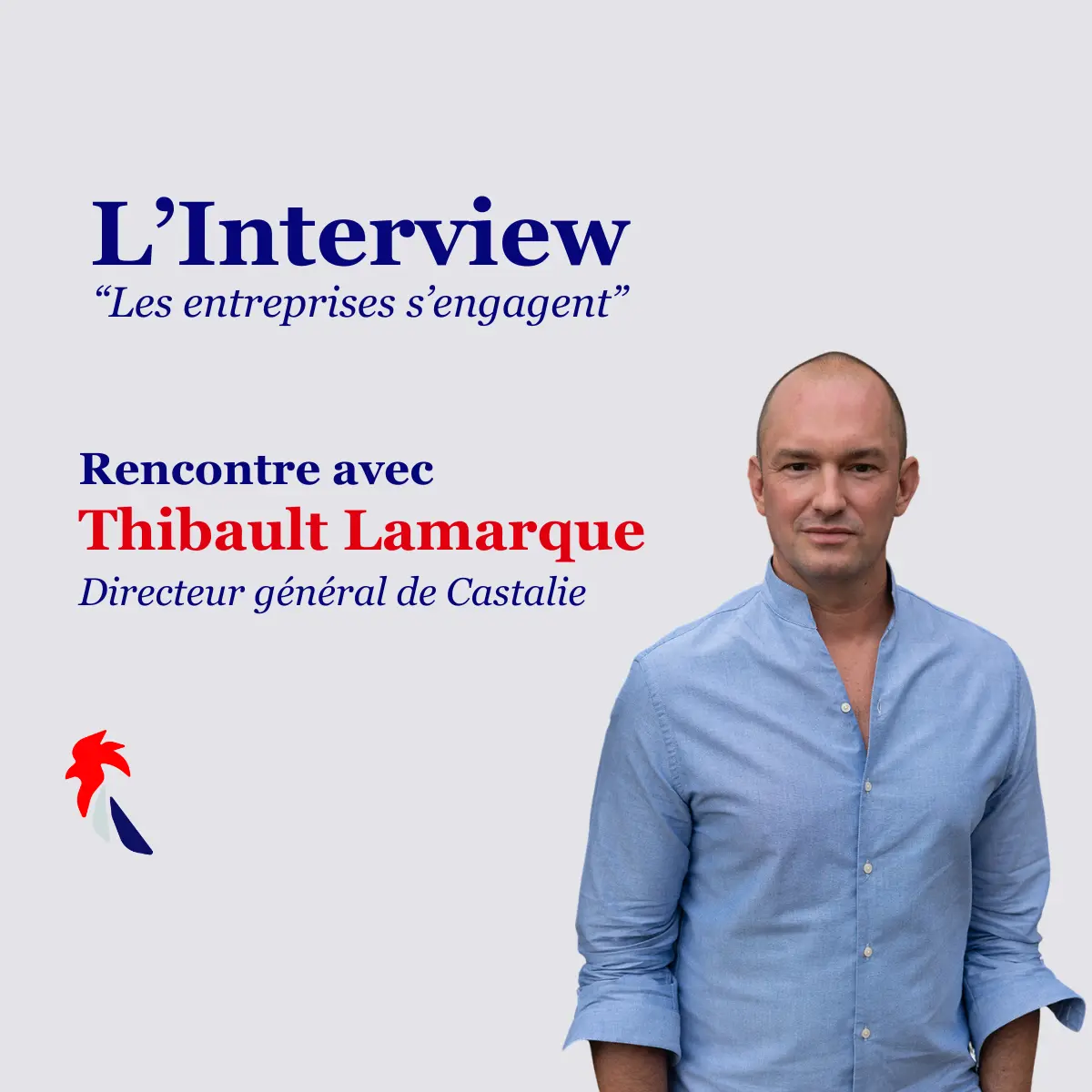 Thibault Lamarque, writing for *Les entreprises s'engagent*, discusses Castalie of microfiltered water dispensers
