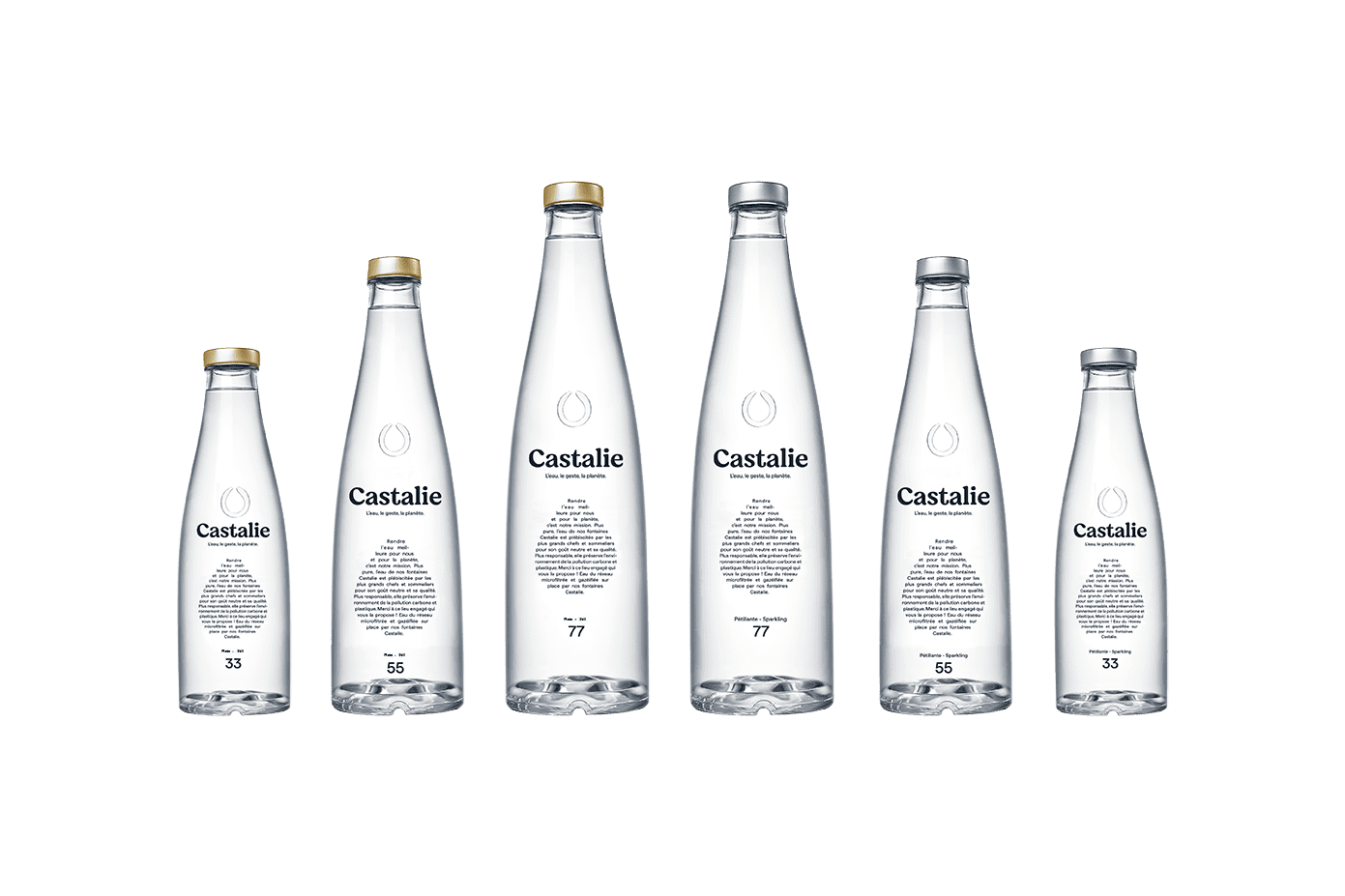 Castalie-flessen